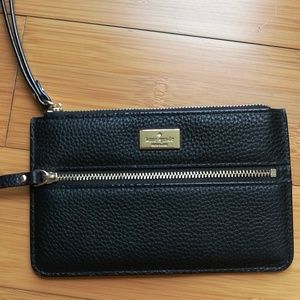 Kate Spade Black Wristlet